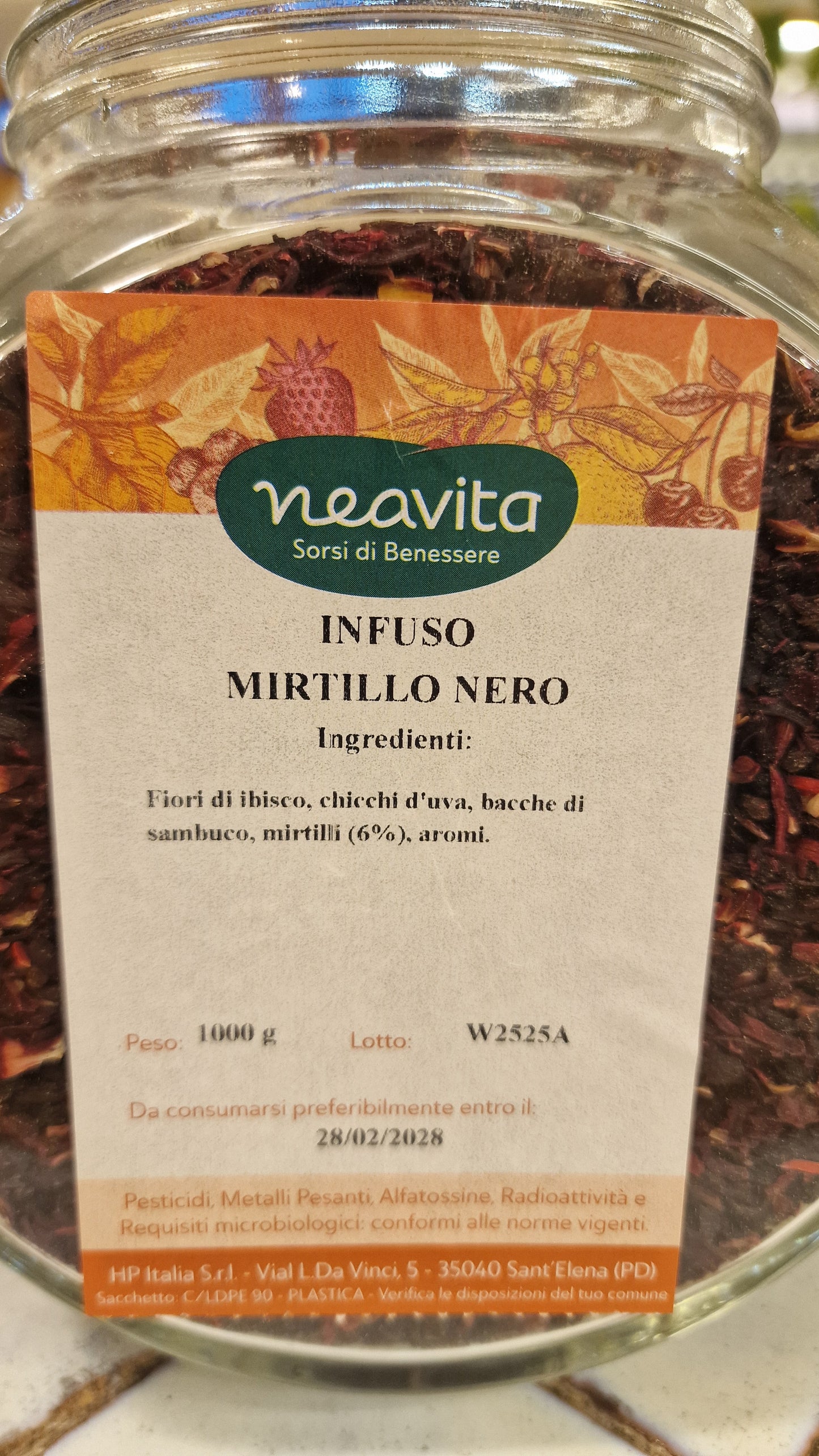 Infuso MIRTILLO NERO
